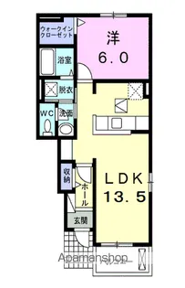 ドリームワークス七番館【1階】の間取り